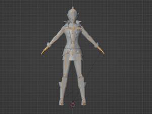 Pink Pirate Ranger - Power Rangers Pirates 3D Model