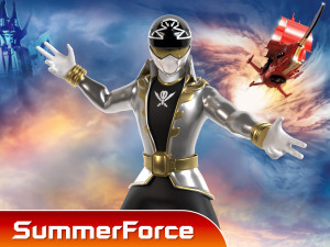 Silver Pirate Ranger - Power Rangers Pirates Model 3D