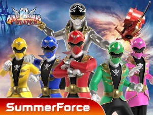 Silberner Piraten-Ranger &ndash; Power Rangers-Piraten 3D Modell