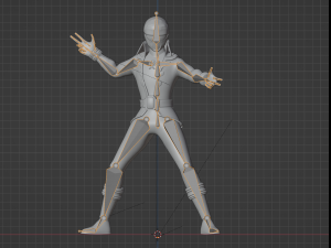 Silver Pirate Ranger - Power Rangers Pirates Model 3D