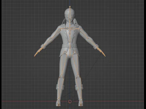 Silberner Piraten-Ranger &ndash; Power Rangers-Piraten 3D Modell