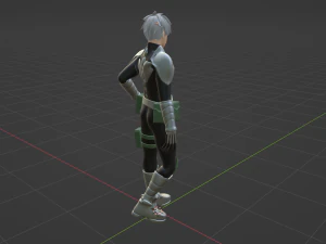 Leno Ichikawa - Kaiju no8 3D Model