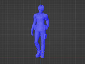 Leno Ichikawa - Kaiju no8 3D Model