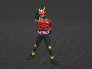 Kamen Rider Kuuga - Kamen Rider 3D Model