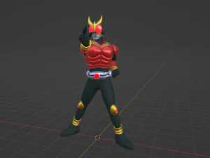 Kamen Rider Kuuga - Kamen Rider 3D Model
