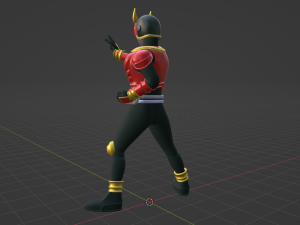 Kamen Rider Kuuga - Kamen Rider 3D Model