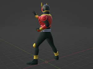 Kamen Rider Kuuga - Kamen Rider 3D Model
