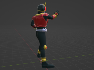 Kamen Rider Kuuga - Kamen Rider 3D Model