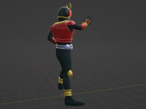 Kamen Rider Kuuga - Kamen Rider 3D Model