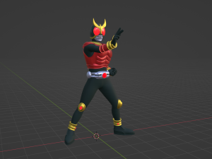 Kamen Rider Kuuga - Kamen Rider 3D Model