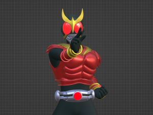 Kamen Rider Kuuga - Kamen Rider 3D Model