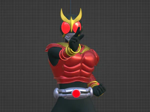 Kamen Rider Kuuga - Kamen Rider 3D Model