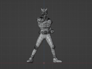 Kamen Rider Kuuga - Kamen Rider 3D Model