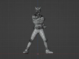Kamen Rider Kuuga - Kamen Rider 3D Model