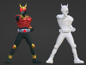 Kamen Rider Kuuga - Kamen Rider 3D Model