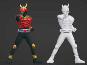 Kamen Rider Kuuga - Kamen Rider 3D Model
