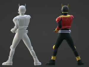 Kamen Rider Kuuga - Kamen Rider 3D Model