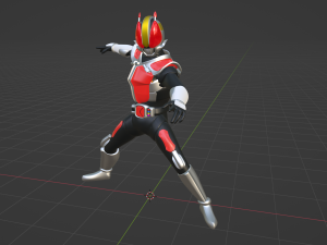 Kamen Rider Den-O - Kamen Rider Model 3D