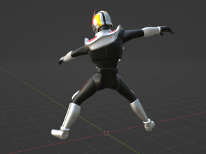 Kamen Rider Den-O - Kamen Rider Model 3D