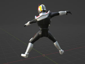 Kamen Rider Den-O - Kamen Rider 3D Model