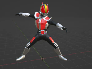 Kamen Rider Den-O - Kamen Rider 3D Model