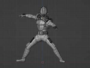 Kamen Rider Den-O - Kamen Rider Model 3D
