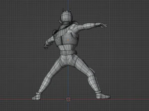 Kamen Rider Den-O - Kamen Rider 3D Model