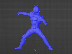 Kamen Rider Den-O - Kamen Rider 3D Model