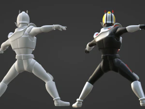 Kamen Rider Den-O - Kamen Rider 3D Model