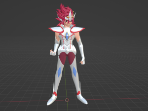 Pegasus Kouga - Saint Seiya Omega 3D मॉडल