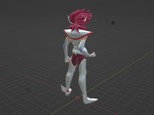 Pegasus Kouga - Saint Seiya Omega 3D मॉडल