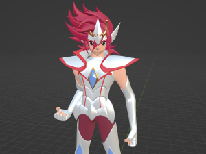 Pegasus Kouga - Saint Seiya Omega 3D मॉडल