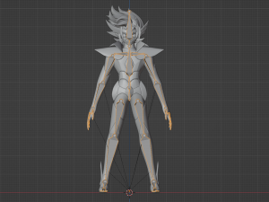 Pegasus Kouga - Saint Seiya Omega 3D मॉडल