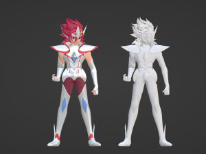 Pegasus Kouga - Saint Seiya Omega 3D मॉडल