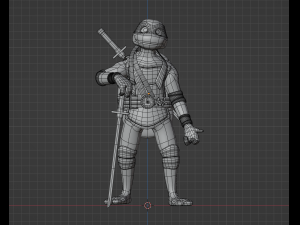 Leonardo - TMNT Modelo 3D