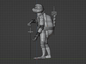 Leonardo - TMNT Modelo 3D