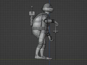 Leonardo - TMNT Modelo 3D