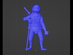 Leonardo - TMNT Modelo 3D