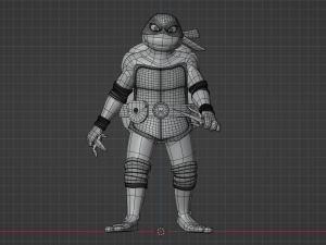 Raphael - TMNT 3D 모델