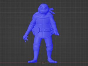 ラファエル - TMNT 3Dモデル