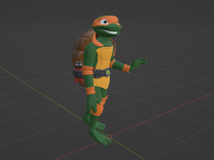 Michelangelo - TMNT Model 3D