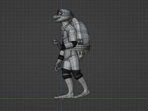 ミケランジェロ - TMNT 3Dモデル