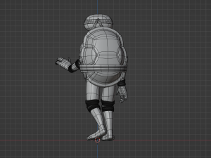 Michelangelo - TMNT Model 3D