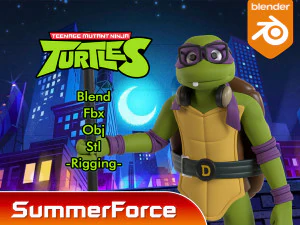 Donatello-TMNT 3D Model