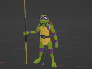 Donatello - TMNT Model 3D