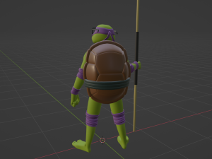 Donatello - TMNT Model 3D