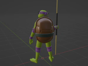 Donatello-TMNT Model 3D