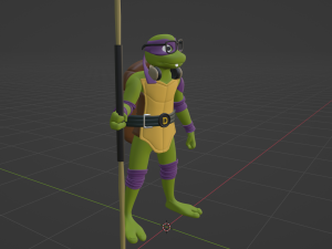 Donatello - TMNT Model 3D