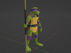 Donatello-TMNT Model 3D