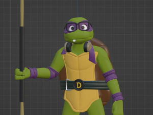 Donatello-TMNT Model 3D